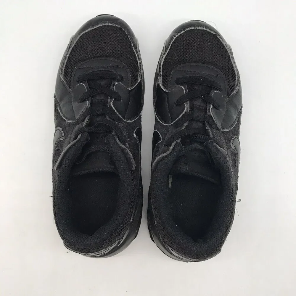 Nike Air Max Excee (PS) Triple Black Boy's 1Y Sneaker CD6892-005 Lace Up Low Top